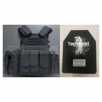 TACASSIST 32X25 MOLLE VEST + LVIII STEEL PLATE