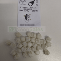 TACTICA COMET-TAILED SLUGS,.50(GITD)-30'S - NeonSales {{ shop.shopifyCountryName }}