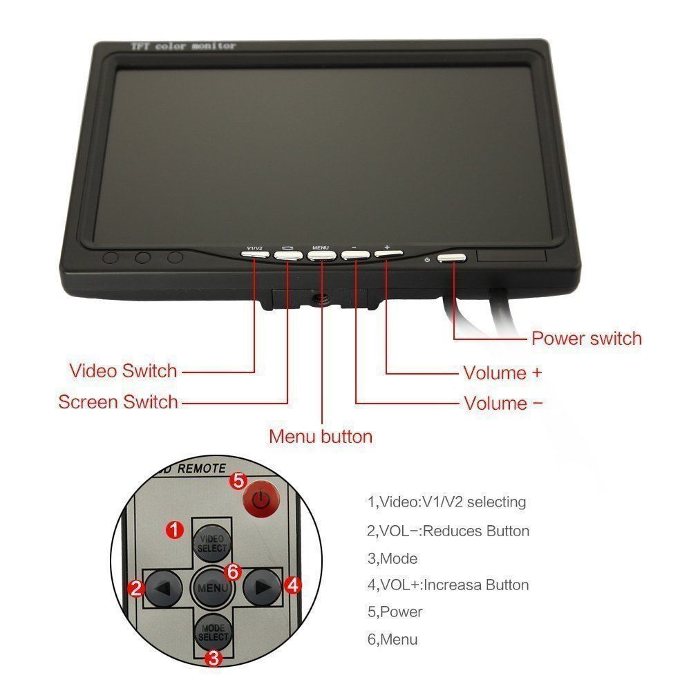 TFT LED MONITER 7" - NeonSales {{ shop.shopifyCountryName }}