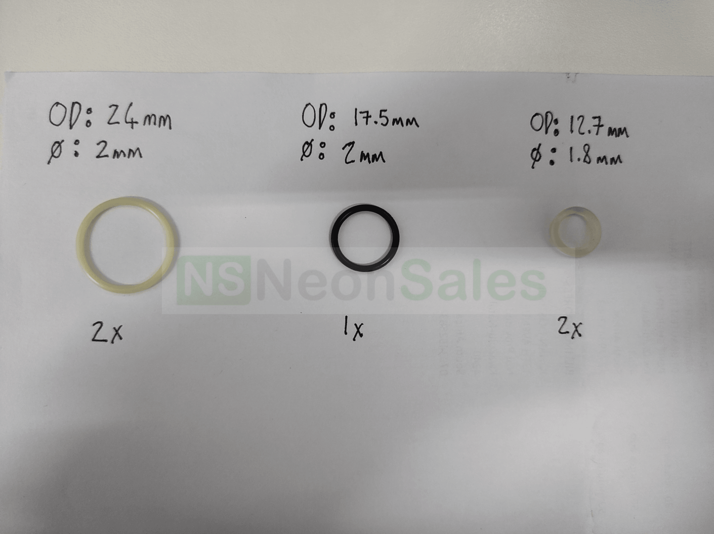 TIPPMANN / EMPIRE IN-LINE BOLT O-RING KIT - NeonSales {{ shop.shopifyCountryName }}