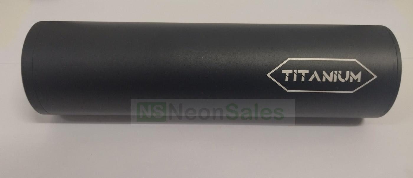 TITANIUM LARGE SILENCER, 1/2X20" UNF - NeonSales {{ shop.shopifyCountryName }}