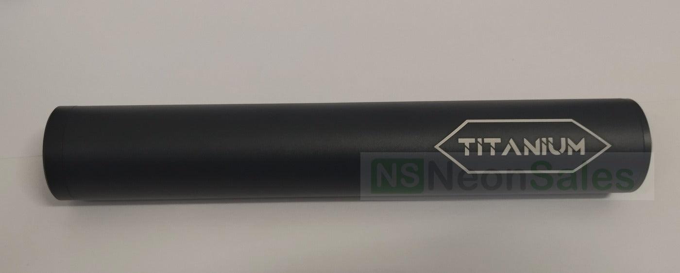 TITANIUM SMALL SILENCER, 1/2x20" UNF - NeonSales {{ shop.shopifyCountryName }}