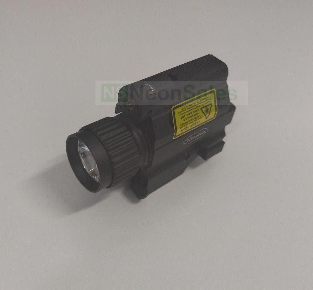 TITANIUM TF28 TORCH&LASER COMBO W/TAIL SWITCH - NeonSales {{ shop.shopifyCountryName }}