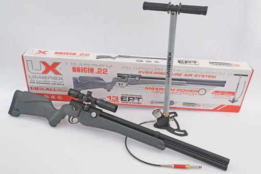 UMAREX 2251378 ORIGIN PCP RIFLE .22 W/ HANDPUMP - NeonSales {{ shop.shopifyCountryName }}