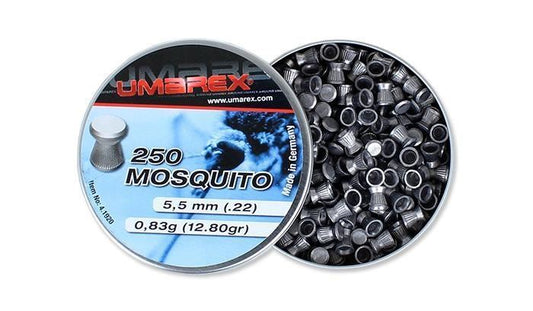 UMAREX 5.5MM MOSQUITO 12.8GR- 250'S - NeonSales {{ shop.shopifyCountryName }}