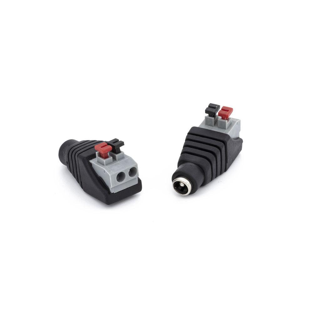 UNBRANDED DC FEMALE PLUG - RED/BLACK - NeonSales {{ shop.shopifyCountryName }}