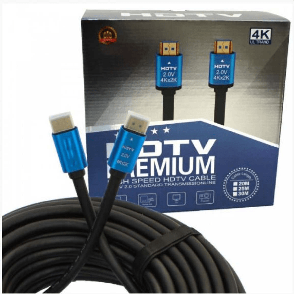 UNBRANDED HDMI 4K PREMIUM CABLE - 20M - NeonSales {{ shop.shopifyCountryName }}