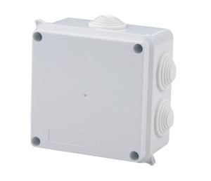 UNBRANDED JUNCTION BOX W/LID 100X100X50 - NeonSales South Africa