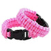 UNBRANDED PARACORD BRACELET- PINK - NeonSales {{ shop.shopifyCountryName }}