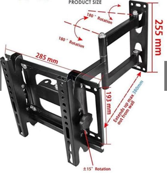 UNBRANDED TV SWIVEL TILT BRACKET 14-40'' - NeonSales South Africa