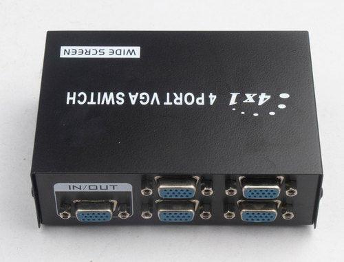 UNBRANDED VGA SWITCH - 4 PORT - NeonSales South Africa