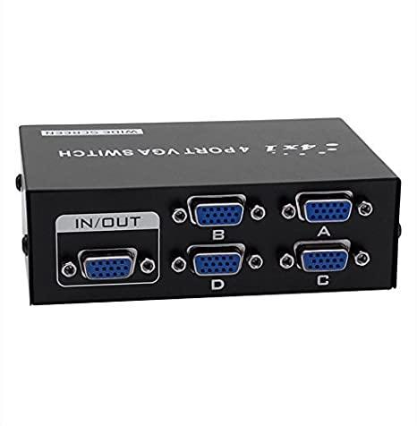 UNBRANDED VGA SWITCH - 4 PORT - NeonSales South Africa