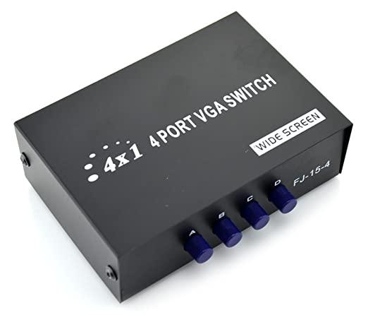UNBRANDED VGA SWITCH - 4 PORT - NeonSales South Africa