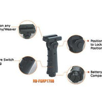 UTG 5 POSITION FOLDABLE FOREGRIP - RB-FGRP170B - NeonSales {{ shop.shopifyCountryName }}