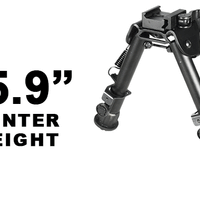 UTG® TACTICAL OP BIPOD, QUICK DETACH, 5.9"-7.3" - NeonSales {{ shop.shopifyCountryName }}