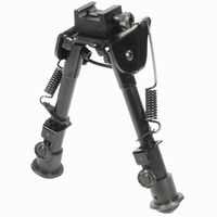 UTG® TACTICAL OP BIPOD, RUBBER FEET, 5.9"-7.6" - NeonSales {{ shop.shopifyCountryName }}