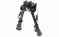 UTG® TACTICAL OP BIPOD, RUBBER FEET, 5.9