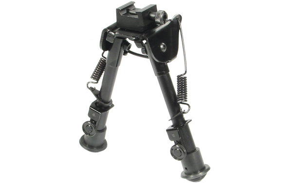 UTG® TACTICAL OP BIPOD, RUBBER FEET, 5.9"-7.6" - NeonSales {{ shop.shopifyCountryName }}