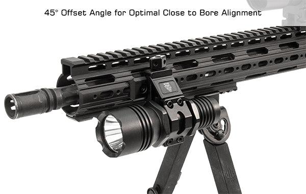 UTG TACTICAL OFFSET FLASHLIGHT MOUNT - RG-FL138 - NeonSales {{ shop.shopifyCountryName }}