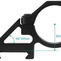 UTG TACTICAL OFFSET FLASHLIGHT MOUNT - RG-FL138 - NeonSales {{ shop.shopifyCountryName }}