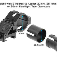 UTG TACTICAL OFFSET FLASHLIGHT MOUNT - RG-FL138 - NeonSales {{ shop.shopifyCountryName }}