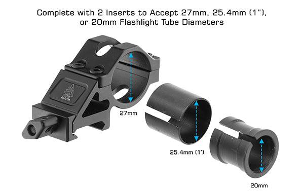 UTG TACTICAL OFFSET FLASHLIGHT MOUNT - RG-FL138 - NeonSales {{ shop.shopifyCountryName }}