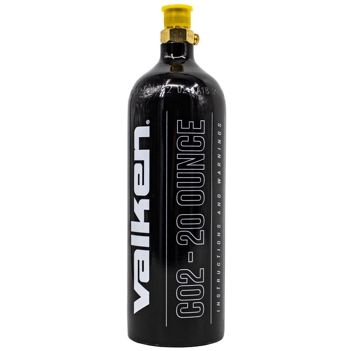 VALKEN 20OZ PAINTBALL CO2 TANK W /PIN VALVE DOT/TC - NeonSales {{ shop.shopifyCountryName }}