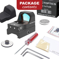 VECTOR OPTICS MICRO REFLEX SIGHT V3 - 1X17X26 - NeonSales {{ shop.shopifyCountryName }}