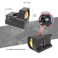 VECTOR OPTICS MICRO REFLEX SIGHT V3 - 1X17X26 - NeonSales {{ shop.shopifyCountryName }}