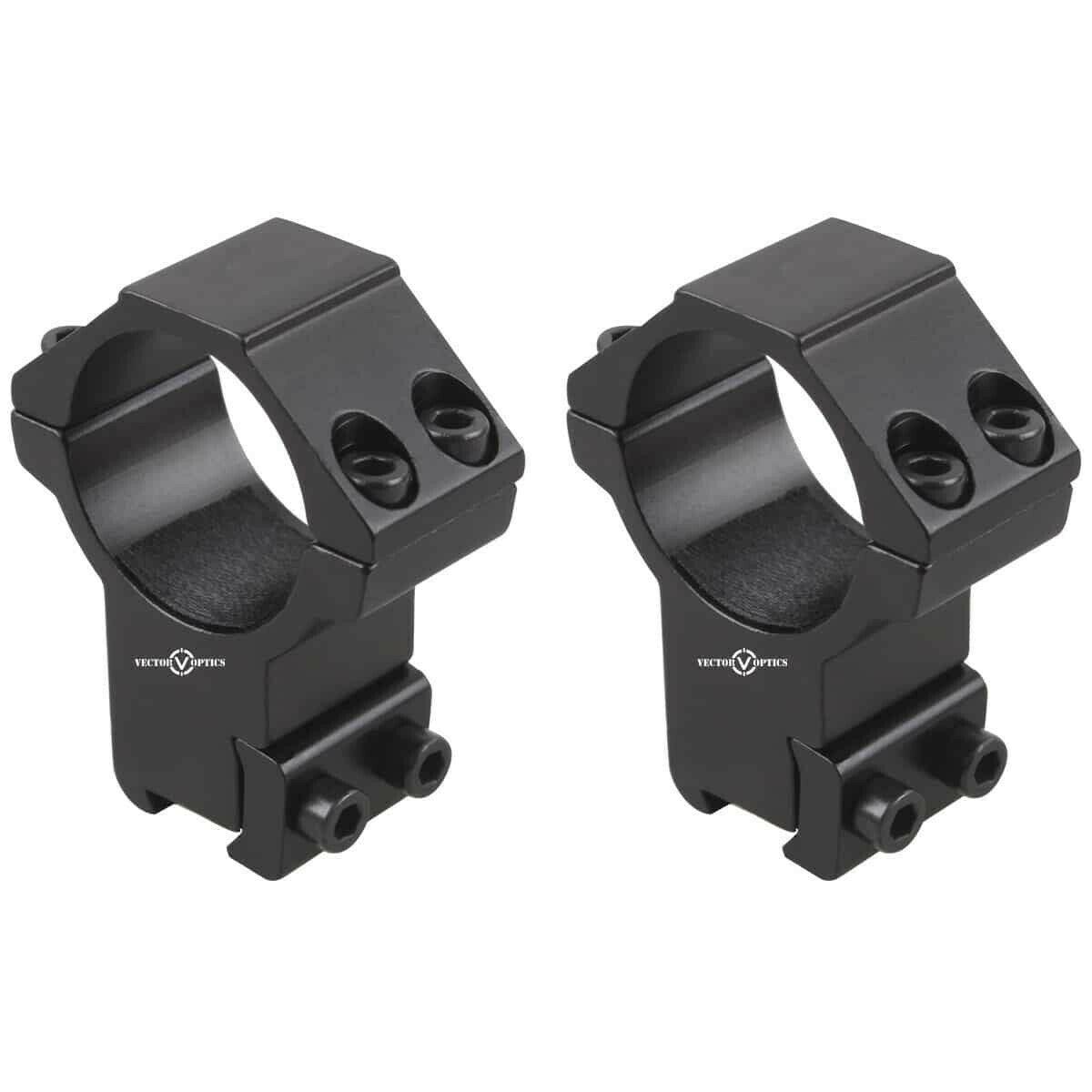 VECTOR OPTICS RING MOUNTS 1" HIGH 9-11MM- SCOT-53H - NeonSales {{ shop.shopifyCountryName }}