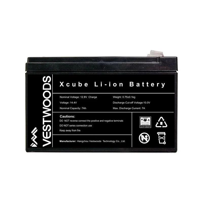 VESTWOODS 12.8V 7AH LITHIUM LIFEP04 BATTERY - NeonSales {{ shop.shopifyCountryName }}