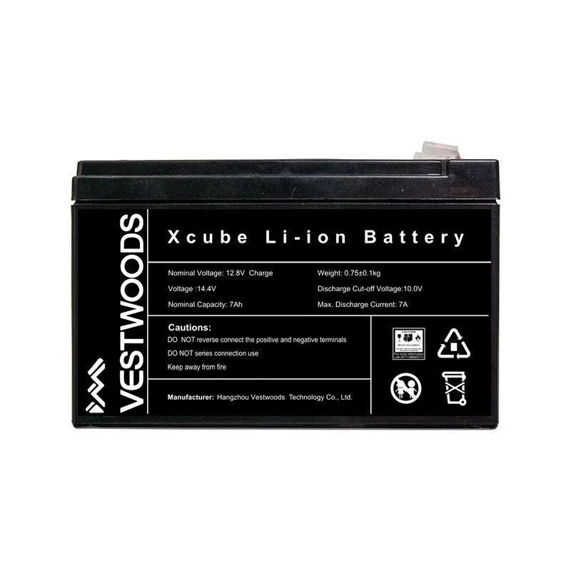 VESTWOODS 12.8V 7AH LITHIUM LIFEP04 BATTERY - NeonSales South Africa