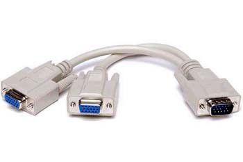 VGA TO VGA SPLITTER 2 WAY CABLE - NeonSales {{ shop.shopifyCountryName }}