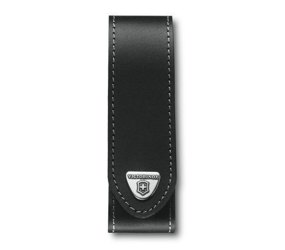 VICTORINOX LARGE BLACK LEATHER BELT POUCH - NeonSales {{ shop.shopifyCountryName }}