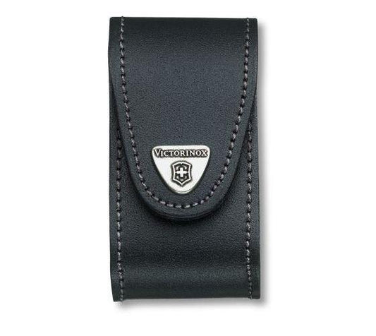 VICTORINOX LEATHER POUCH BLACK LARGE - NeonSales {{ shop.shopifyCountryName }}