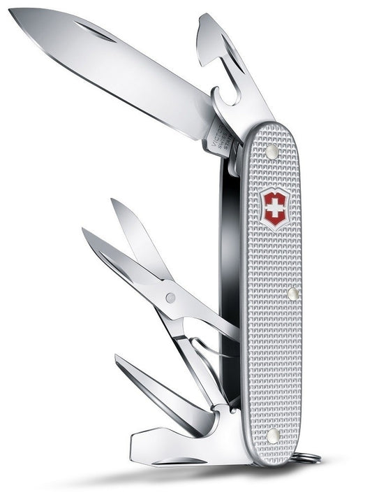 VICTORINOX PIONEER X ALOX SILVER RIBBED - NeonSales {{ shop.shopifyCountryName }}