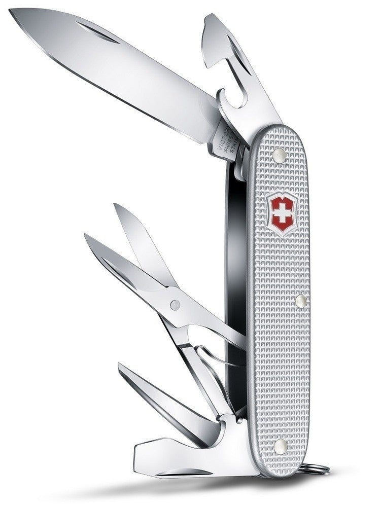 VICTORINOX PIONEER X ALOX SILVER RIBBED - NeonSales South Africa