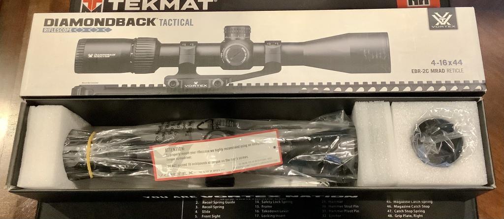 VORTEX DIAMONDBACK TACTICAL 4-16x44 MRAD SCOPE - NeonSales South Africa