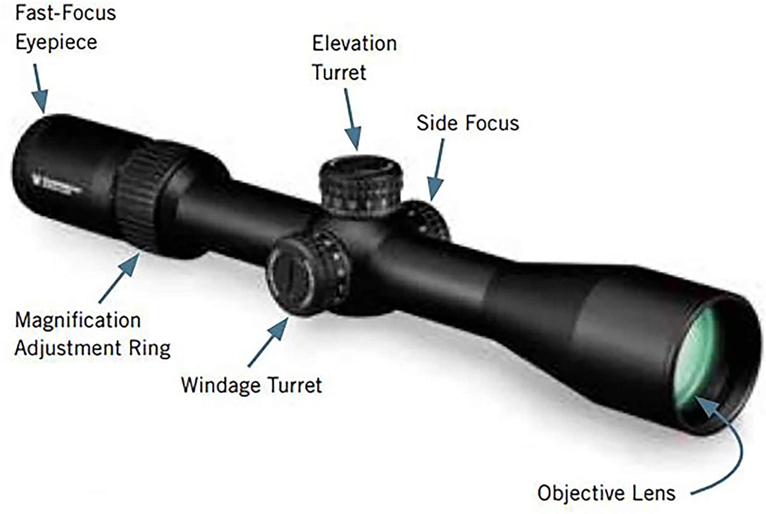 VORTEX DIAMONDBACK TACTICAL 4-16x44 MRAD SCOPE - NeonSales South Africa