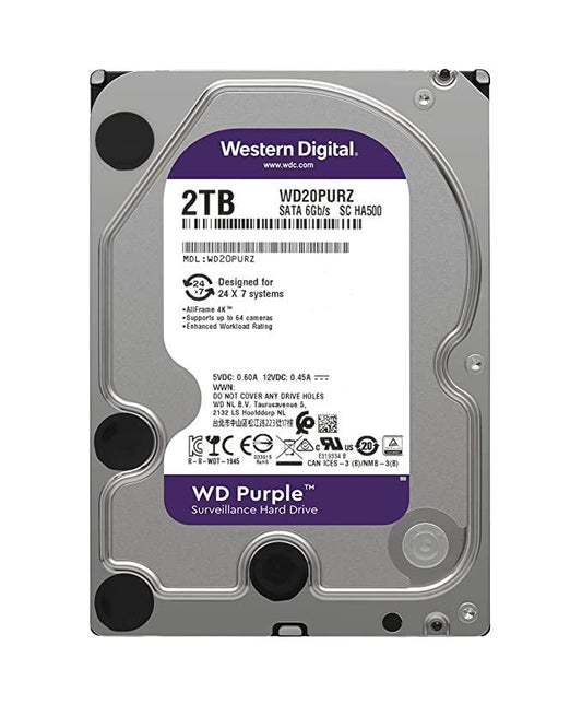 WESTERN DIGITAL 2TB SURVEILLANCE HARD DRIVE - NeonSales {{ shop.shopifyCountryName }}