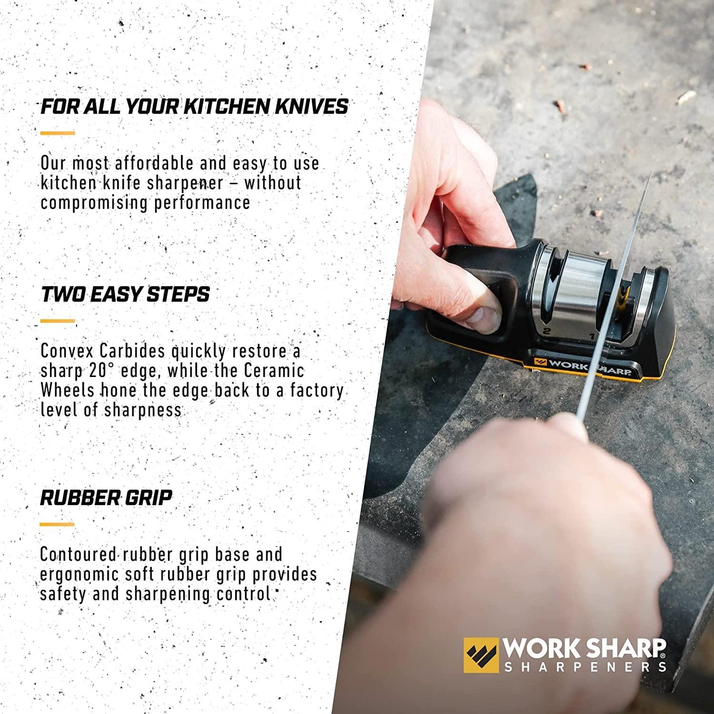 WORK SHARP KITCHEN EDGE KNIFE SHARPENER - NeonSales {{ shop.shopifyCountryName }}