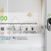 ZKTECO ML300 SMART DOOR LOCK - FINGER/CODE/APP/KEY - NeonSales {{ shop.shopifyCountryName }}