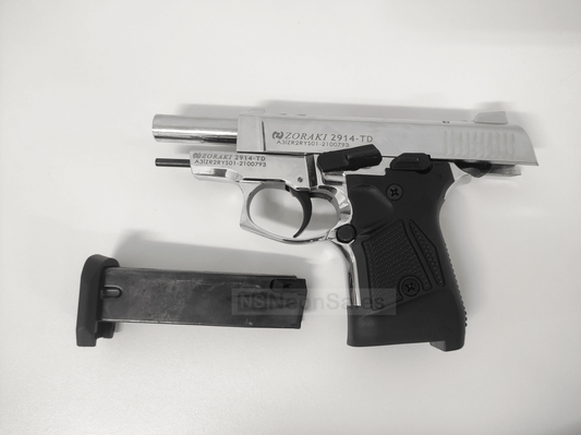 ZORAKI MOD 2914-TD BLANK GUN - SHINY CHROME - NeonSales {{ shop.shopifyCountryName }}