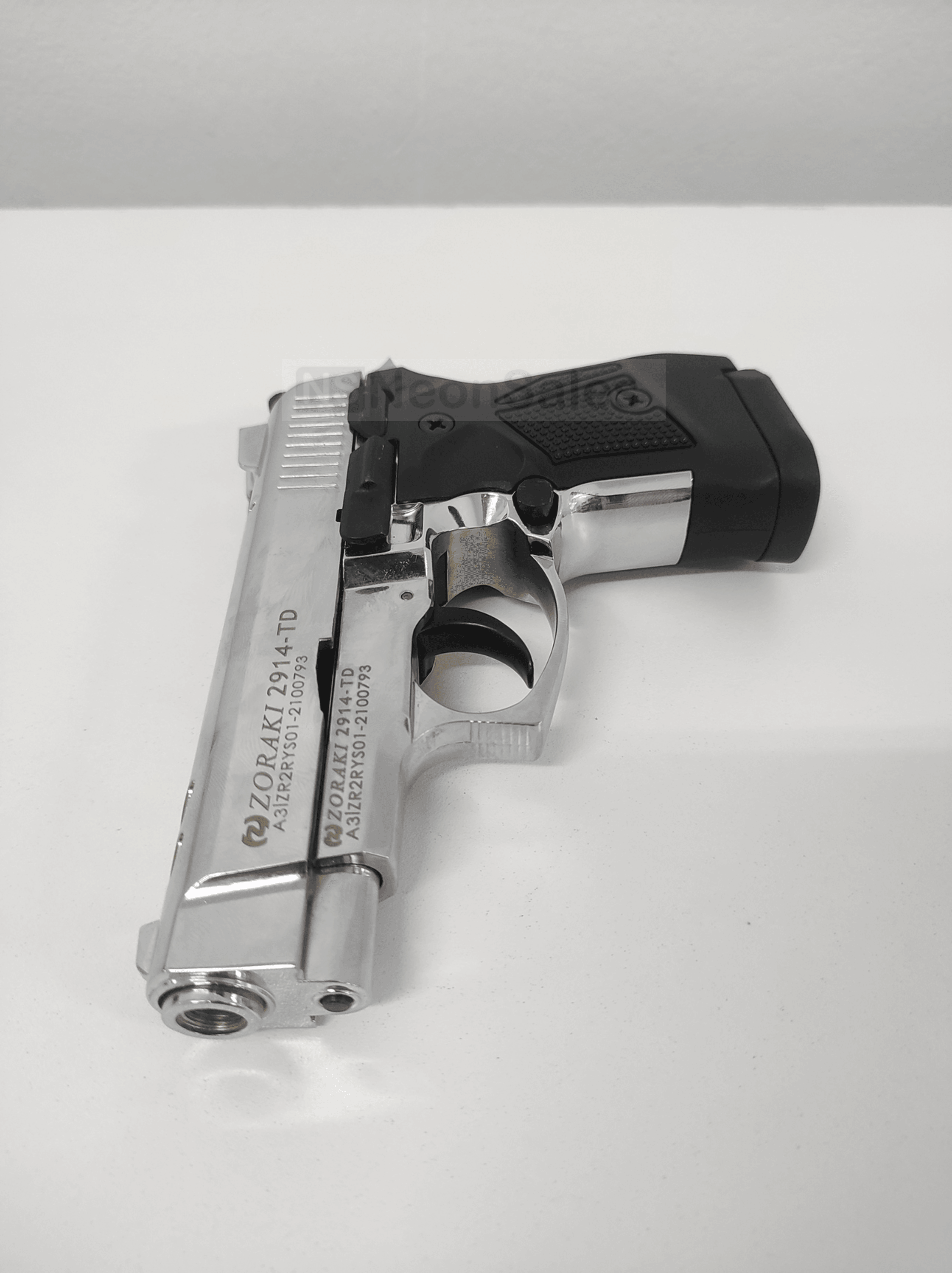 ZORAKI MOD 2914-TD BLANK GUN - SHINY CHROME - NeonSales {{ shop.shopifyCountryName }}