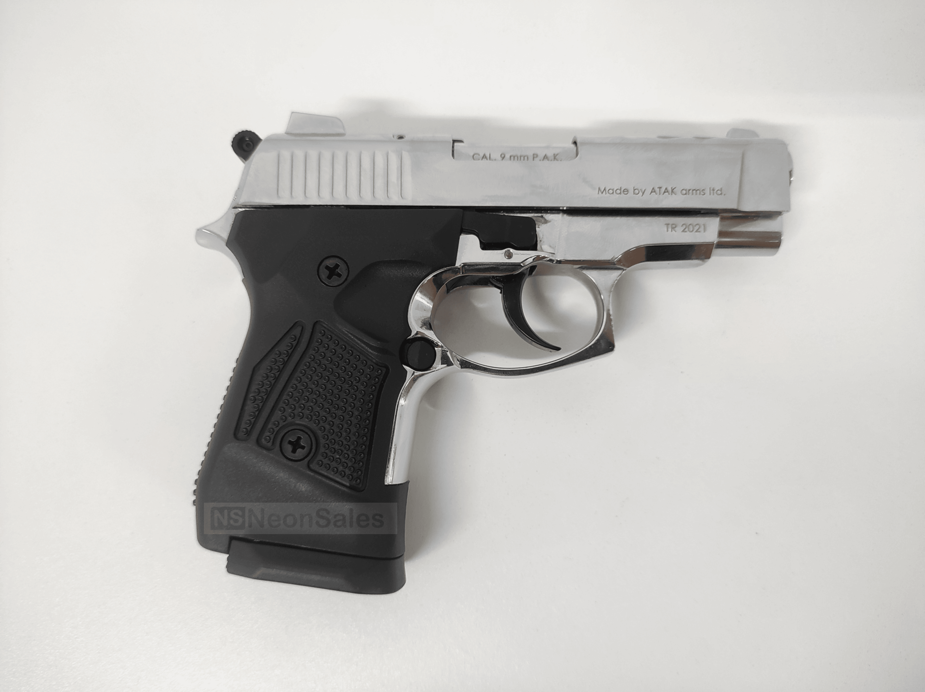 ZORAKI MOD 2914-TD BLANK GUN - SHINY CHROME - NeonSales {{ shop.shopifyCountryName }}