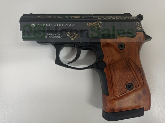 ZORAKI MOD 914-T BLANK GUN - BLACK - NeonSales {{ shop.shopifyCountryName }}