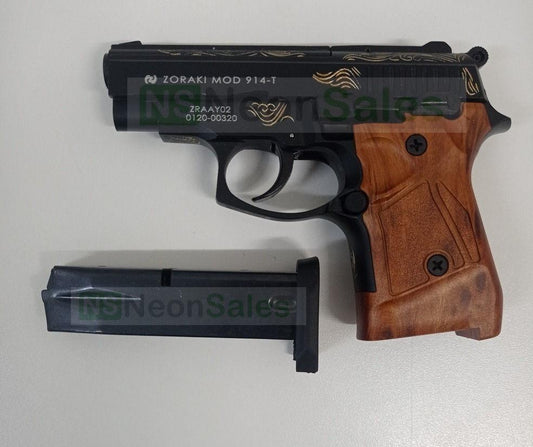 ZORAKI MOD 914-T BLANK GUN - BLACK - NeonSales {{ shop.shopifyCountryName }}