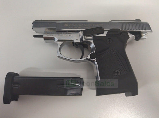 ZORAKI MOD 914-T BLANK GUN SYNTHETIC G/S- S/CHROME - NeonSales {{ shop.shopifyCountryName }}