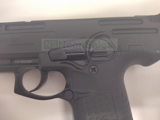 ZORAKI MOD 925T BLANK GUN W/ EXTENDED MAG. - BLACK - NeonSales {{ shop.shopifyCountryName }}