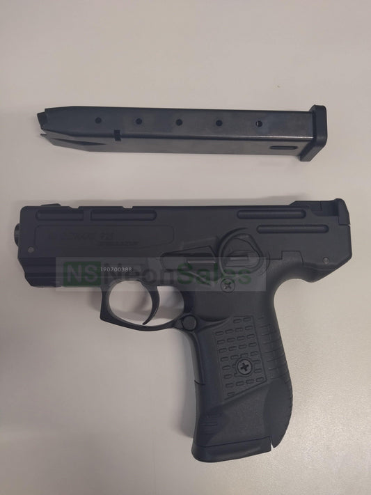 ZORAKI MOD 925T BLANK GUN W/ EXTENDED MAG. - BLACK - NeonSales {{ shop.shopifyCountryName }}